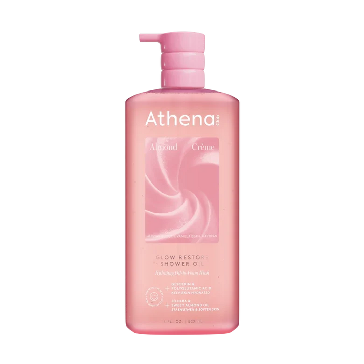 Glow Restore Shower Oil O4 Almond Crème